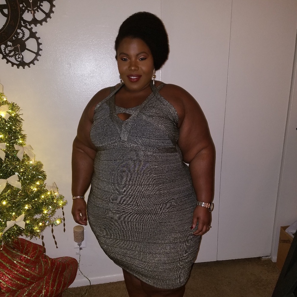 Black & Gold Bodycon